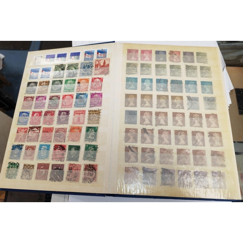 377 - Blue Stamp Album Of World Stamps