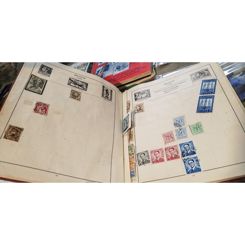 533 - 2 Stamp Albums Plus New Stock Book