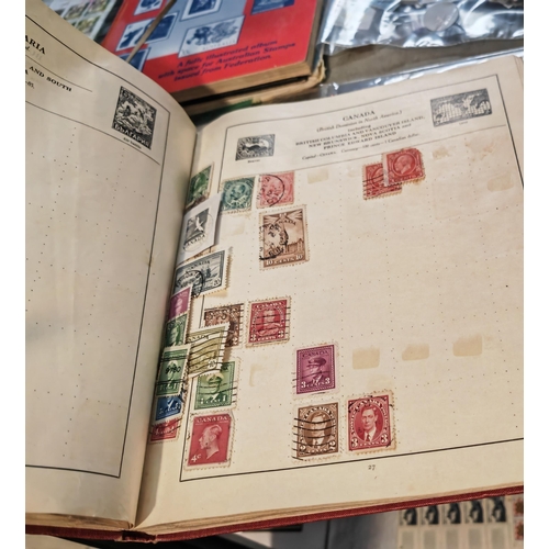 533 - 2 Stamp Albums Plus New Stock Book