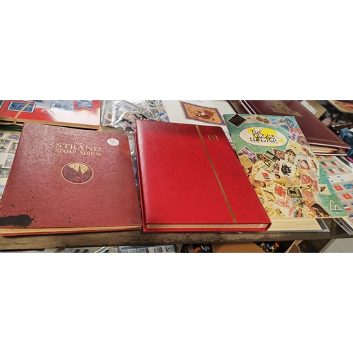 533 - 2 Stamp Albums Plus New Stock Book