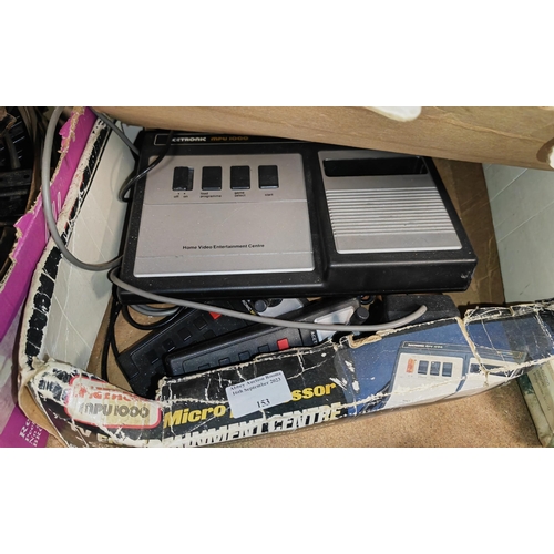 153 - Electronic MFU 1000 Home Video Entertainment Centre Micro Processor Games Console With Games