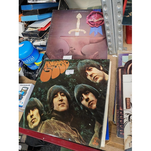 162 - Selection Of Lp'S Including The Beatles, Rick Wakeman, Angel Gold Etc