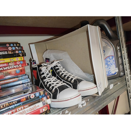 185 - Pair Of Ltd Edition Peter Blake Trainers Size 4