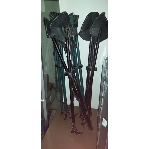 51 - 4 Folding Stools