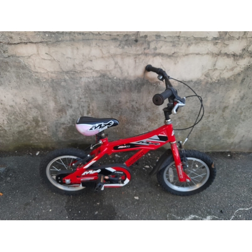 44 - Amaco Mx Red Childs Push Bike