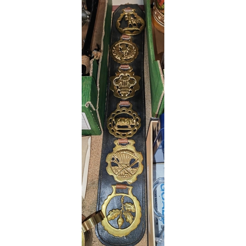 207 - 2 Belts Of Horse Brasses