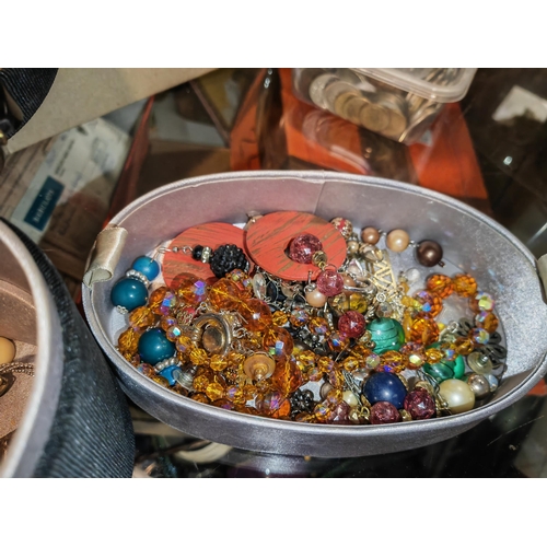 286 - Box Of Costume Jewellery