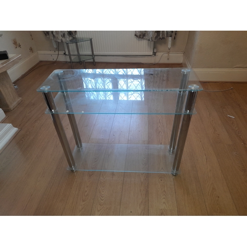 688 - 2 Glass Tables