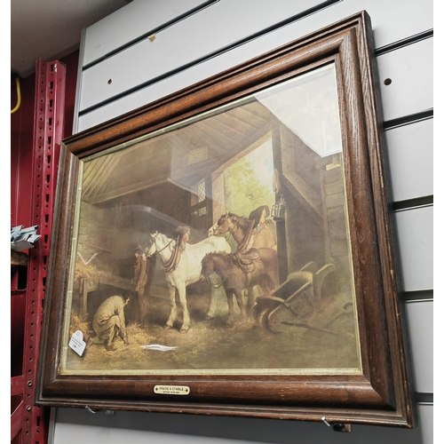 100 - Framed Print Called In The Stable By George Morland