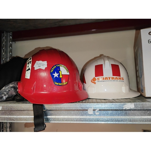 126 - 2 Texas Task Force American Helmets