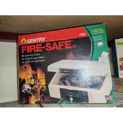 183 - Sentry Fire Safe Model No 1160 Still Sealed In Original Box