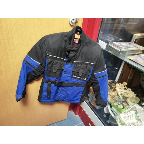 24 - 2 Childrens Hein Gericke All Season Motorcycle Jackets, Size Small & Medium Plus 1 Stern Motocross B... 