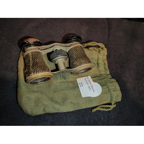 272 - Pair Of Opera Glasses In Case