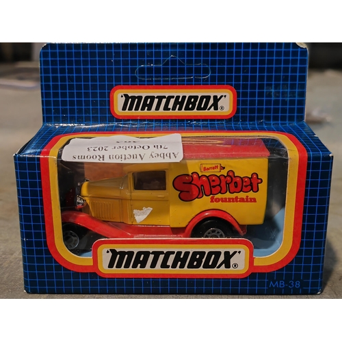 363 - Matchbox Sherbet Fountain Advertising Van In Box