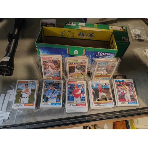 377 - Approx. 184 Baseball Cards 2023 Mint