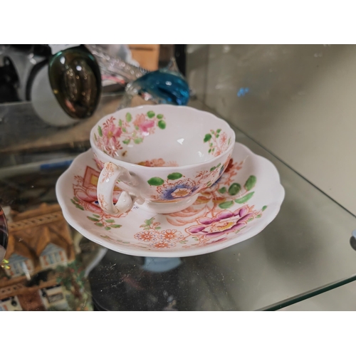 415 - Oriental Cabinet Cup And Saucer Ltd Edition