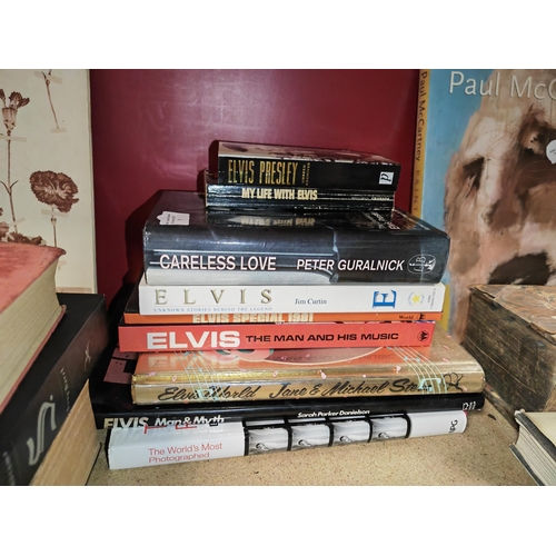 9 - Selection Of Elvis Presley Books