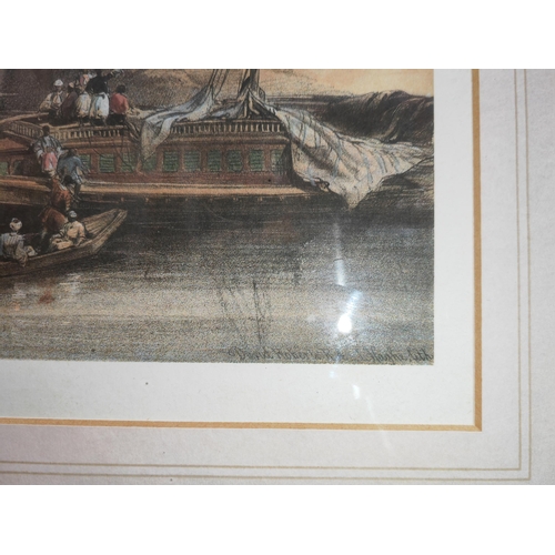 108 - Framed Touched Lithograph By David Roberts