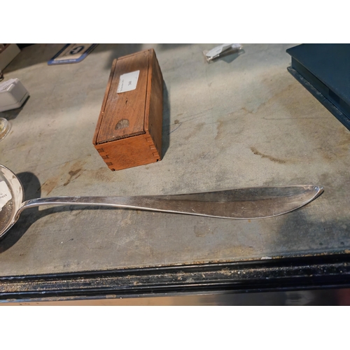 361 - Large French Silver Ladle Dated 1809? Approx. 164Gms