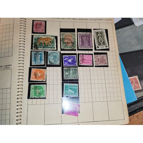 563 - 2 Stamp Books With Contents