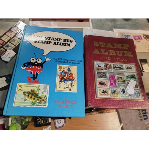 563 - 2 Stamp Books With Contents