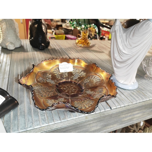 450 - Carnival Glass Dish