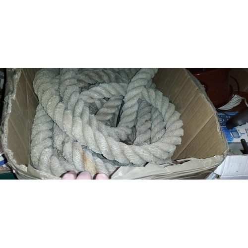 706 - Box Of Heavy Duty Rope