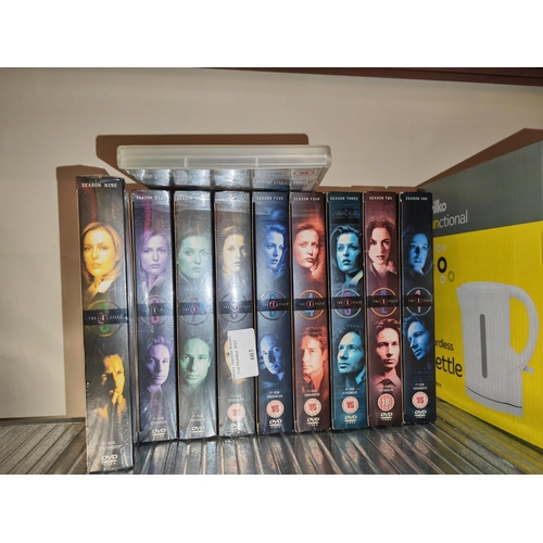 603 - Selection Of Boxed Sets Of X Files Seasons 1-9 Plus Special Edition Movie