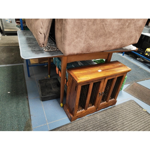 76 - Teak Drop Leaf Table