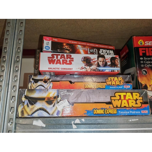 183 - Selection Of Star Wars Board Games X 4