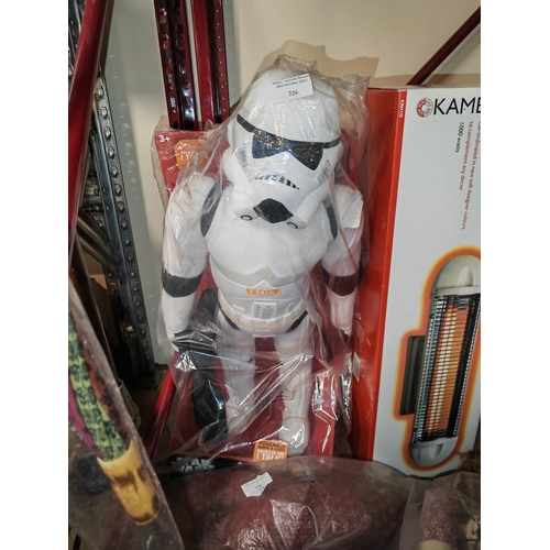 226 - Large Plush Talking Storm Trooper