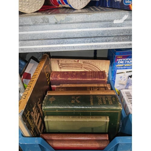 240 - Tray Of Vintage Books