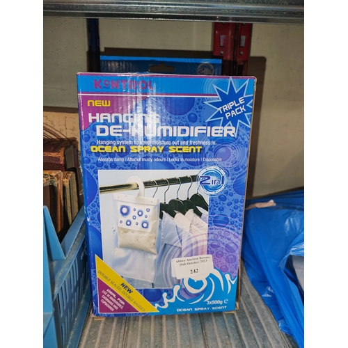 242 - Hanging De-Humidifier For Wardrobes Etc With Scent In Box