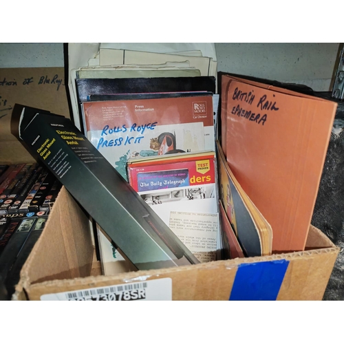 250 - Large Box Of Vintage Ephemera