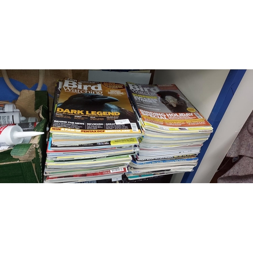 30 - 2 Piles Of Bird Magazines