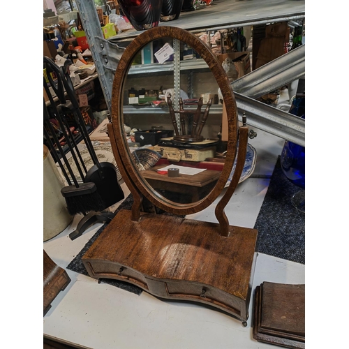 421 - Darkwood Swing Mirror