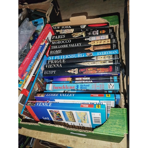 94 - Small Box Of Travel Books