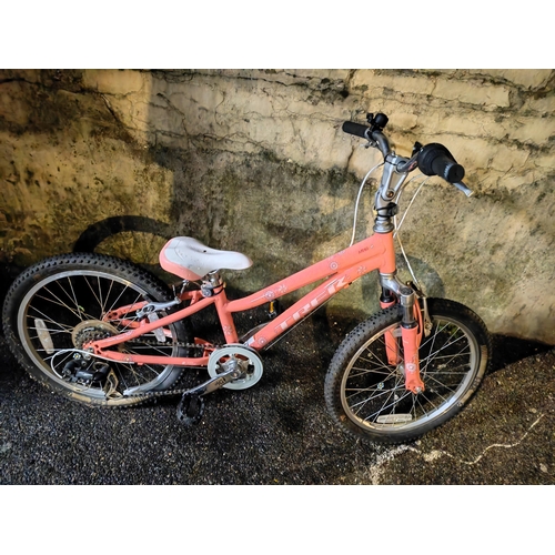 32 - Girls Trek Nt60 Push Bike In Good Condition