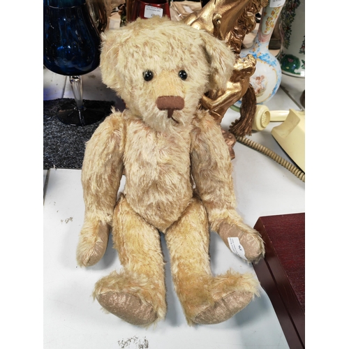 Hand Made Large Jointed Ashton Drake Galleries Teddy 1999