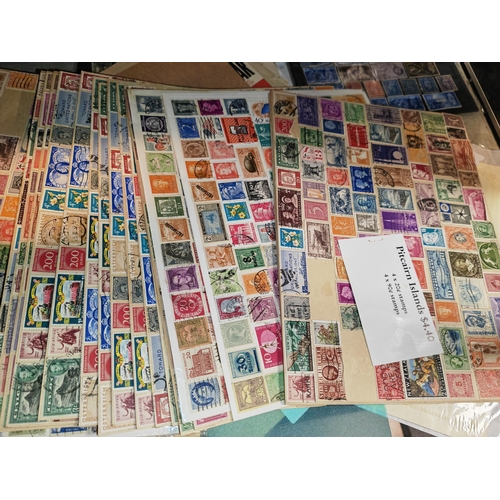 603 - Stamps Approx 76 Pages Older Issues 6000 + Stamps