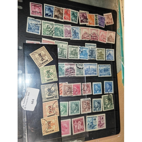 604 - Sheet Of 45 Bohemia & Moravia Stamps Used And Unused