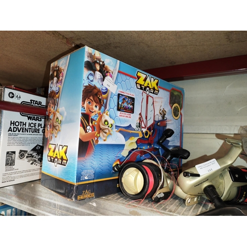 610 - Zak Storm Boat Toy In Box