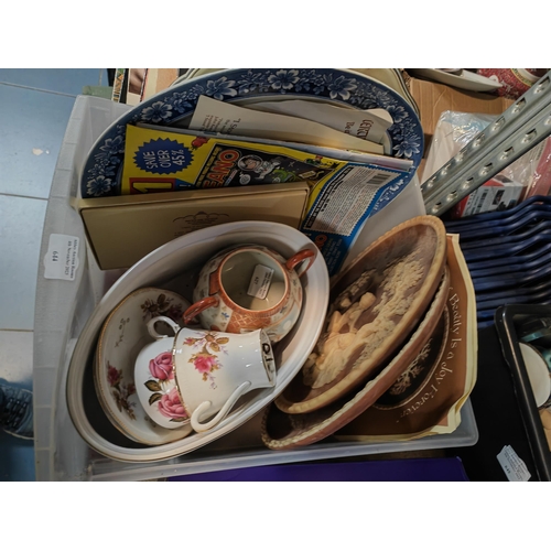 644 - Box Of Assorted China And Others