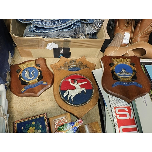 160 - 6 Military Wall Plaques