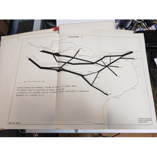 382 - Planning Basis For Kent 1948 Book (With Fold Out Maps)