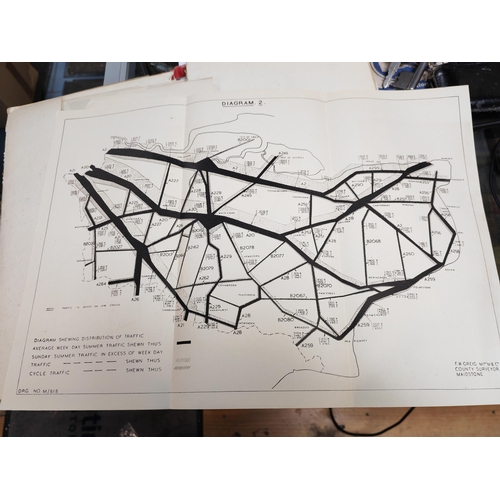 382 - Planning Basis For Kent 1948 Book (With Fold Out Maps)