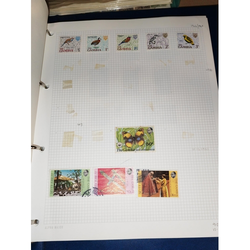 580 - Album Of World Stamps Mostly Thematic