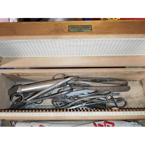 183 - Box Of Vintage Surgeons/Dentist Tools