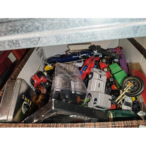 205 - Box Of Diecast Vehicles