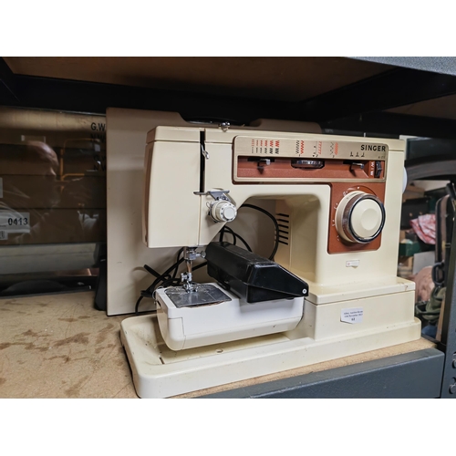 61 - Electric Singer Sewing Machine